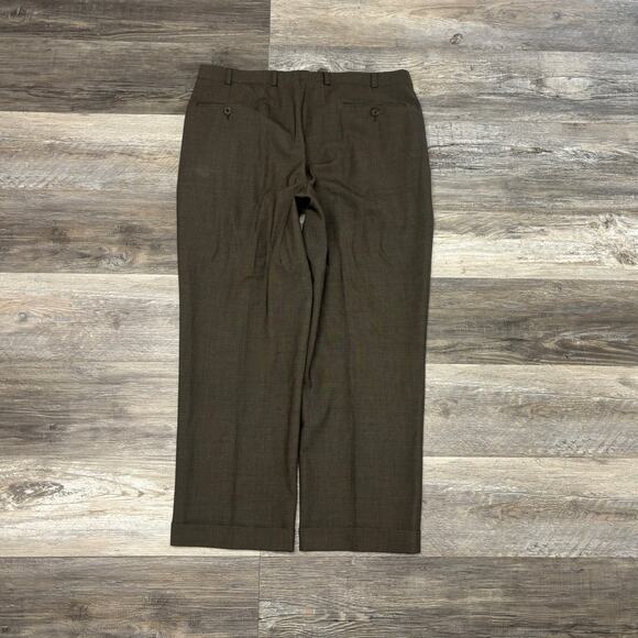 Brooks Brothers 346 Houndstooth Mens 45R 2-Piece Suit Pants Blazer Wool Lycra - Picture 5 of 16